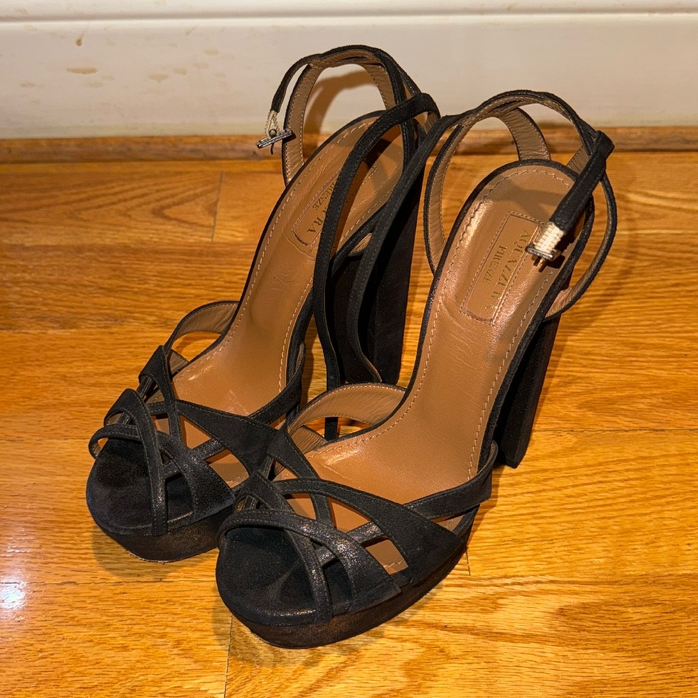Barley Worn Aquazzura Heels